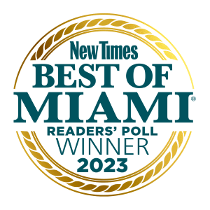 New Times Best of Miami Readers' Poll Winner 2023
