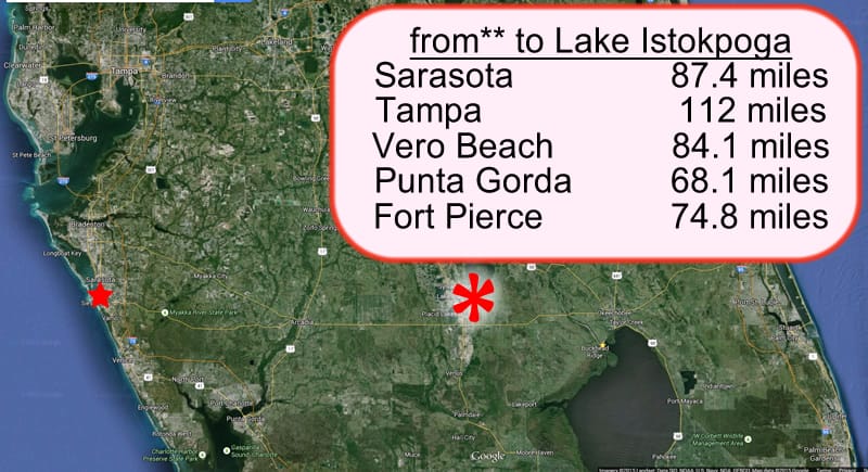 Lake Istokpoga to Sarasota