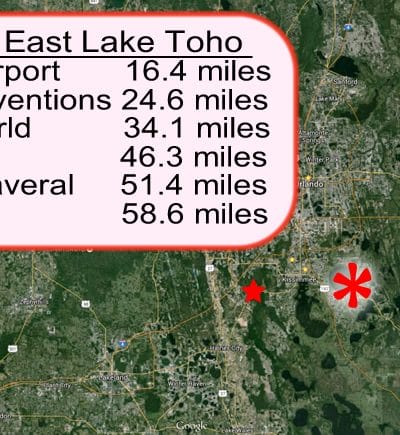 East Lake Toho to Kissimmee