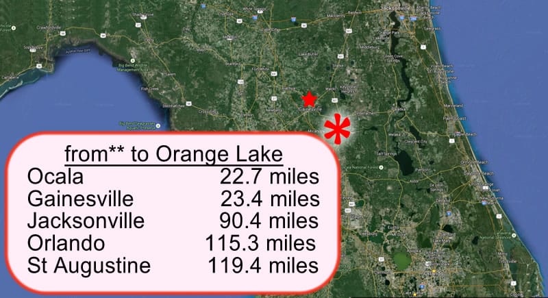 Orange Lake Gainesville 