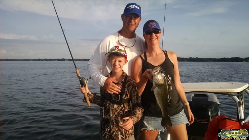 bass fishing trip - central florida guided fishing trip
