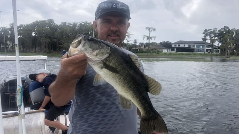 Orlando Birthday Bass Fishing 1