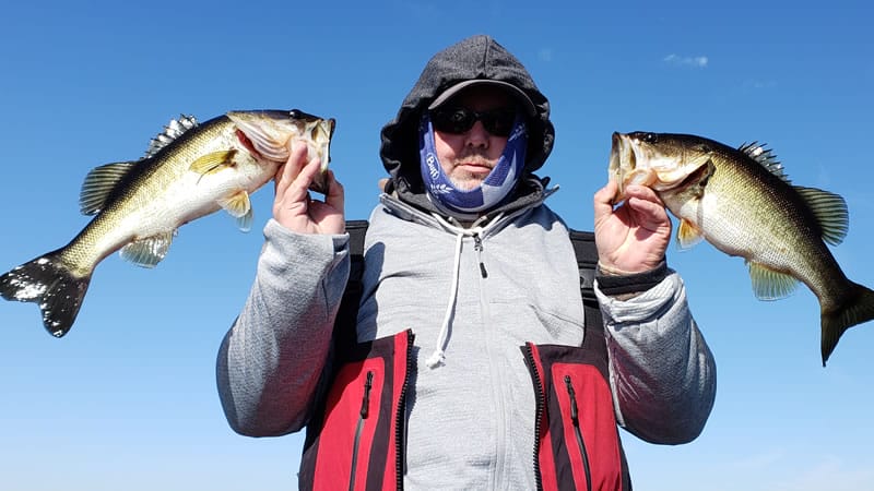 January Kissimmee Bass Fishing 3