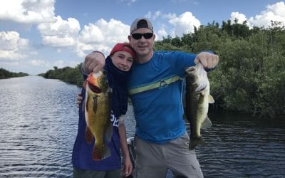 Tired Arms Fishing Charters in the Florida Everglades for Bass