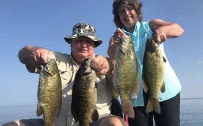 Family Smallmouth Fishing Charters on Lake Erie in Pennsylvania
