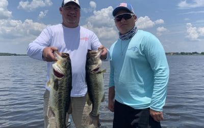July Central Florida Fishing for Florida Largemouth Bass with Local Expert