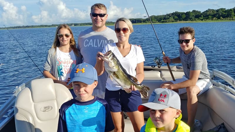 fishing license ahead family trip
