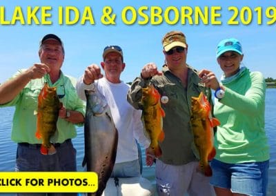 2019 Lake Ida Peacock Bass Pictures