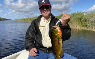 February Everglades Bass Fishing Charters in South Florida