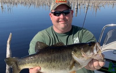 February Rodman Reservoir Fishing Trips for Trophy Largemouth Bass