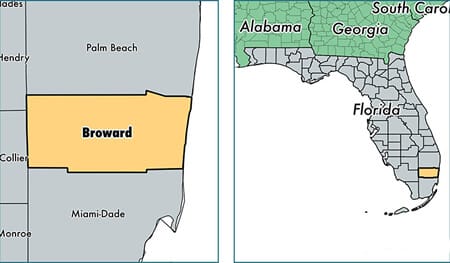 Broward County Florida Map