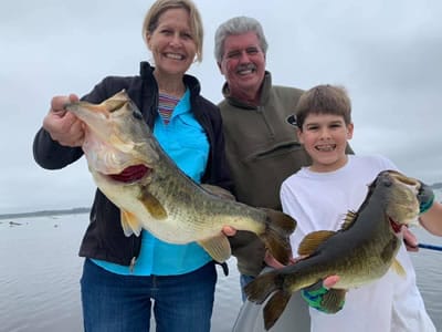 Rodman Reservoir - Striped bass fishing North Carolina