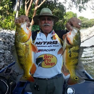Capt Robert Miley freshwater fishing for Florida fish