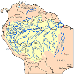 Brazil Amazon River Basin