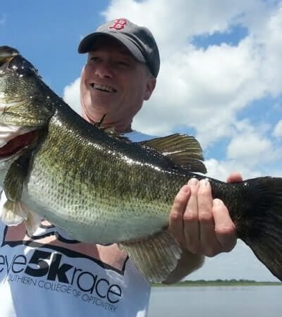 Lake George bass fishing