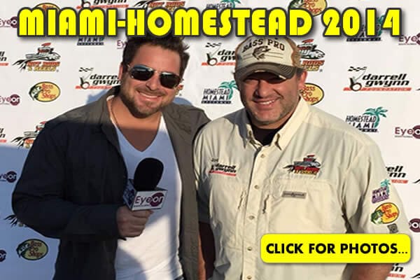 2014 NASCAR Miami-Homestead Charity Fishing