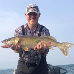 Capt Tom Goodrich fairview lake fishing trip- tafton fishing trip information