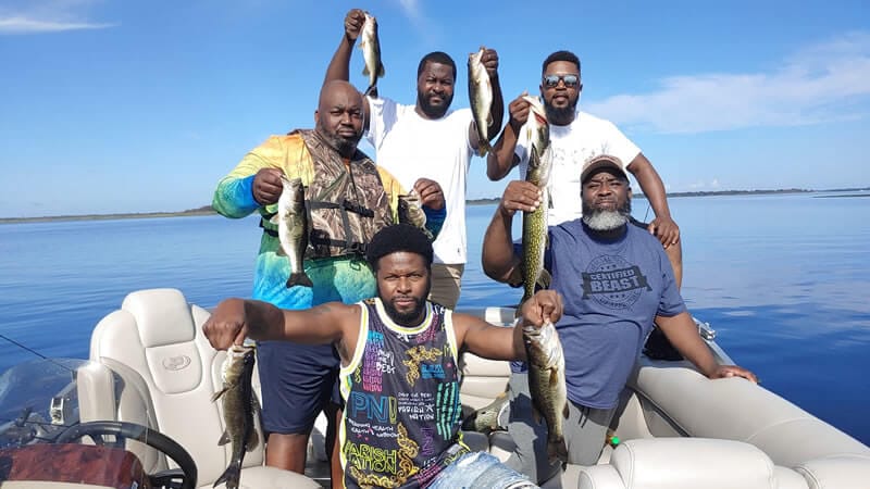 Orlando family vacation bass fishing