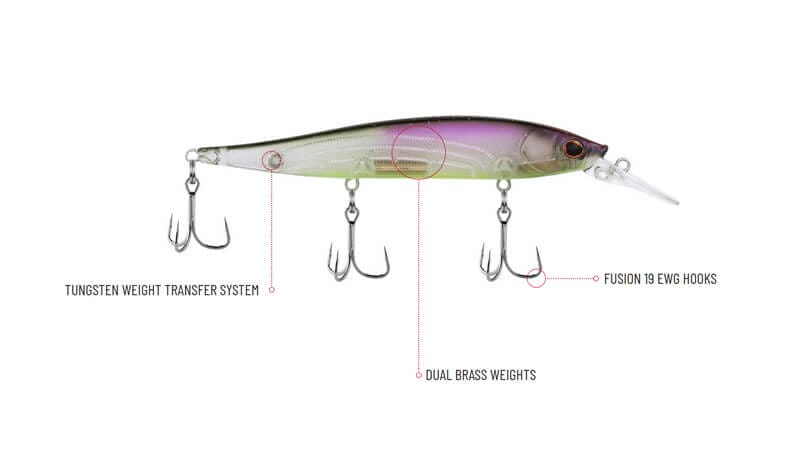 Cold water column look for nearby bass