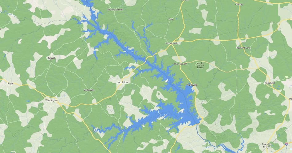 Georgia state parks and Georgia's Aquatic resources boat ramps