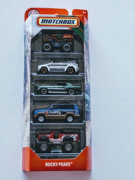 Matchbox 2020 MBX Mountain Rocky Peaks 5 pack GKJ09 at JTC Collectibles